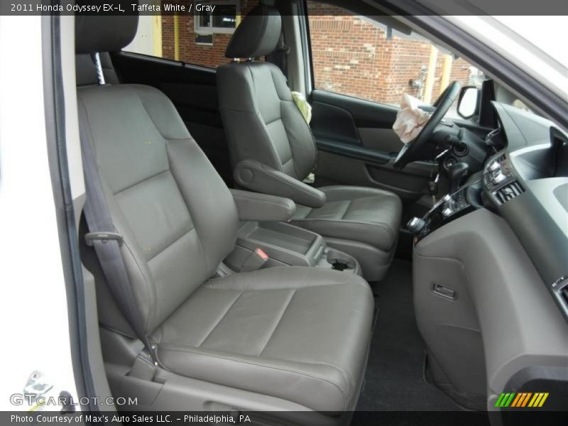 Taffeta White / Gray 2011 Honda Odyssey EX-L