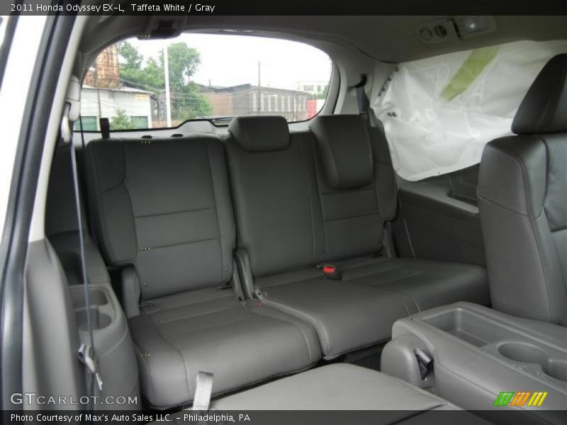 Taffeta White / Gray 2011 Honda Odyssey EX-L
