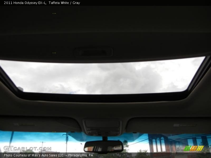 Taffeta White / Gray 2011 Honda Odyssey EX-L