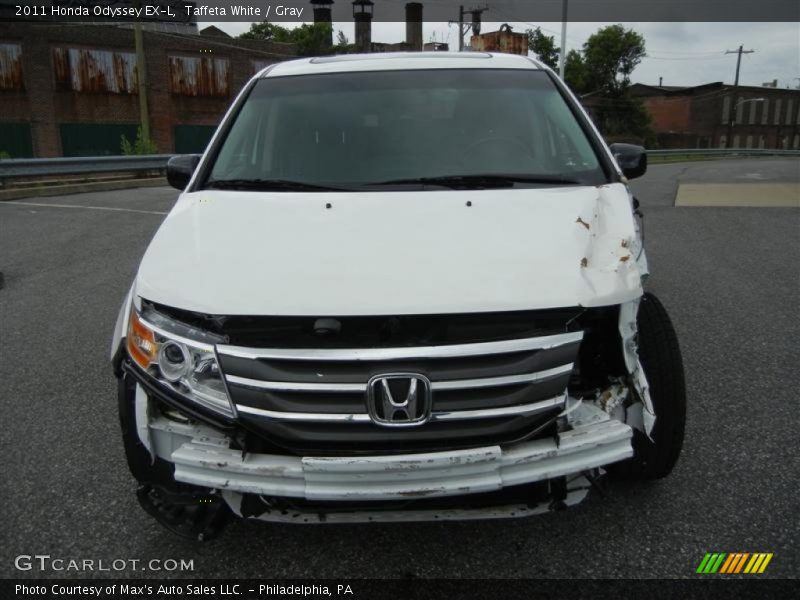 Taffeta White / Gray 2011 Honda Odyssey EX-L