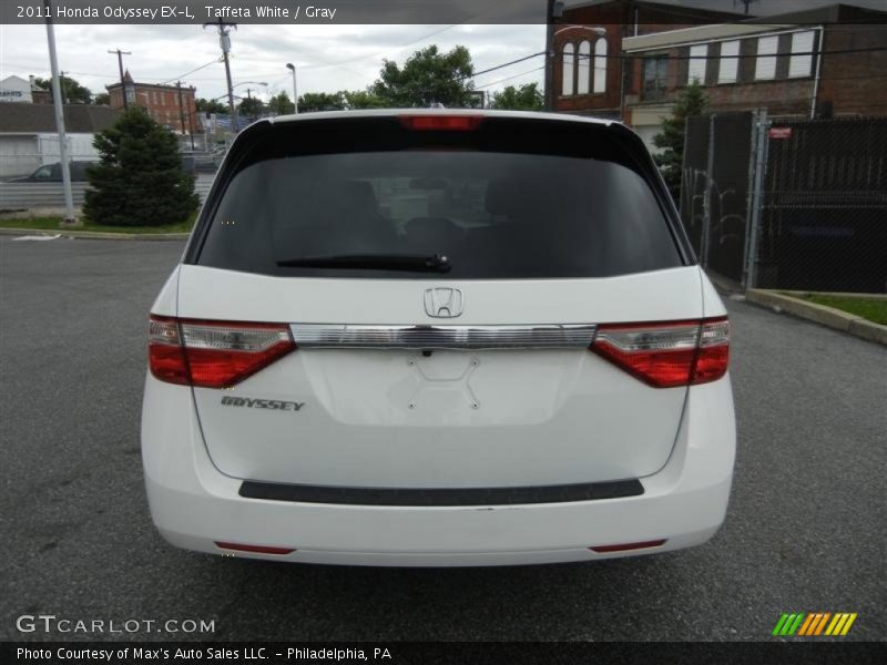 Taffeta White / Gray 2011 Honda Odyssey EX-L