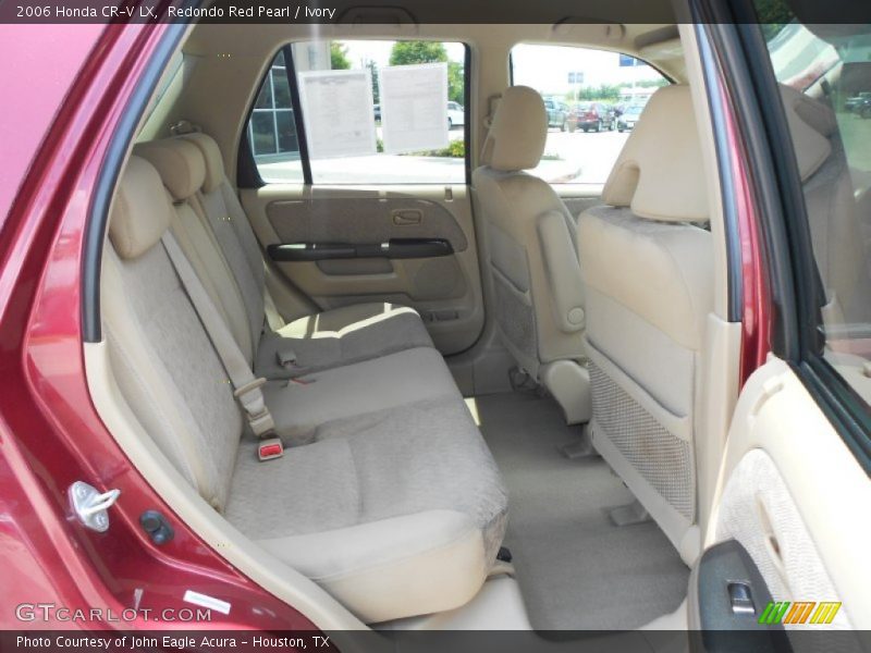 Rear Seat of 2006 CR-V LX