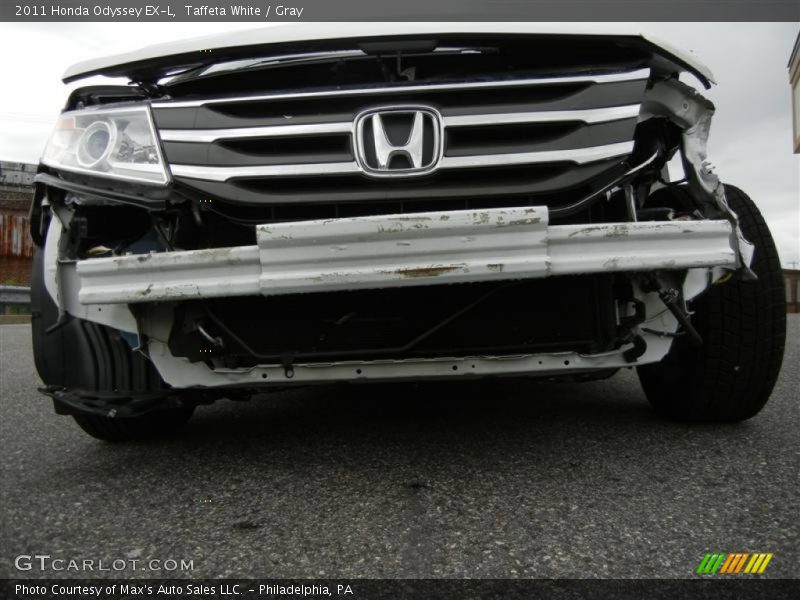 Taffeta White / Gray 2011 Honda Odyssey EX-L