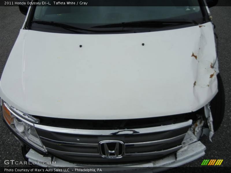 Taffeta White / Gray 2011 Honda Odyssey EX-L