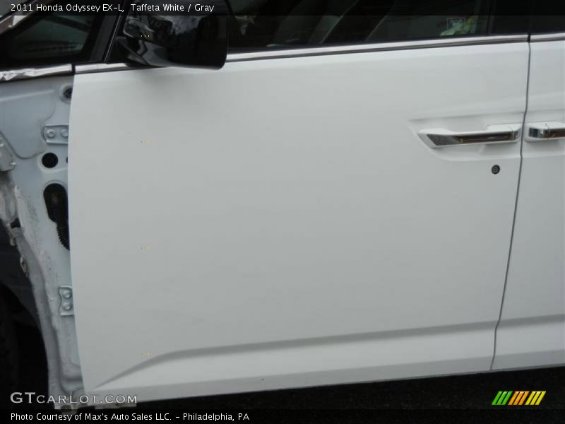 Taffeta White / Gray 2011 Honda Odyssey EX-L