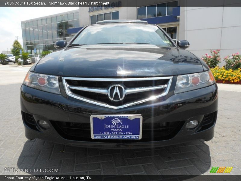 Nighthawk Black Pearl / Parchment 2006 Acura TSX Sedan