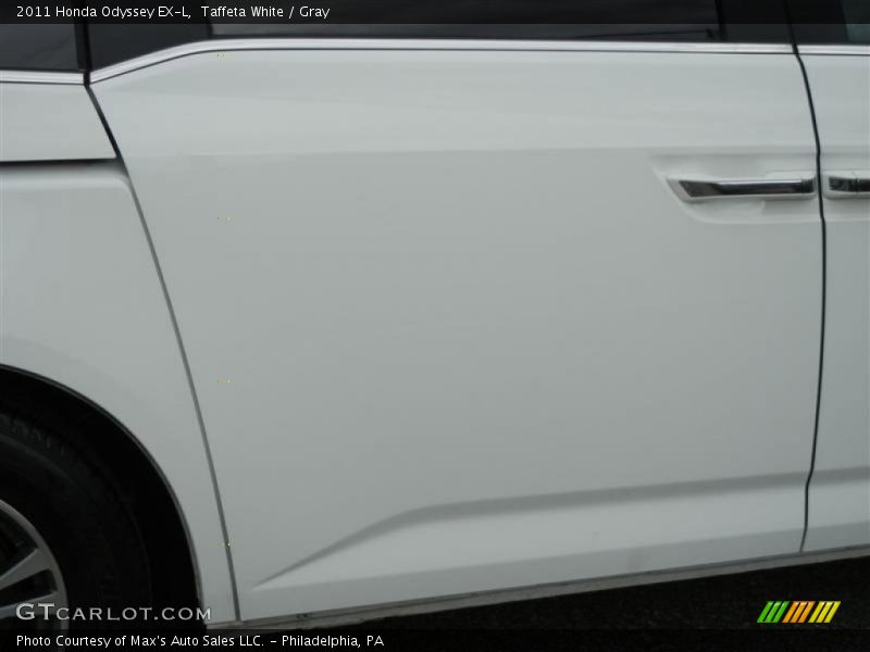 Taffeta White / Gray 2011 Honda Odyssey EX-L