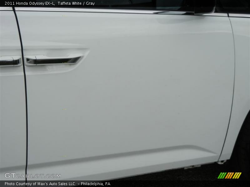 Taffeta White / Gray 2011 Honda Odyssey EX-L