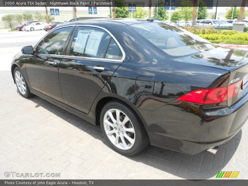 Nighthawk Black Pearl / Parchment 2006 Acura TSX Sedan