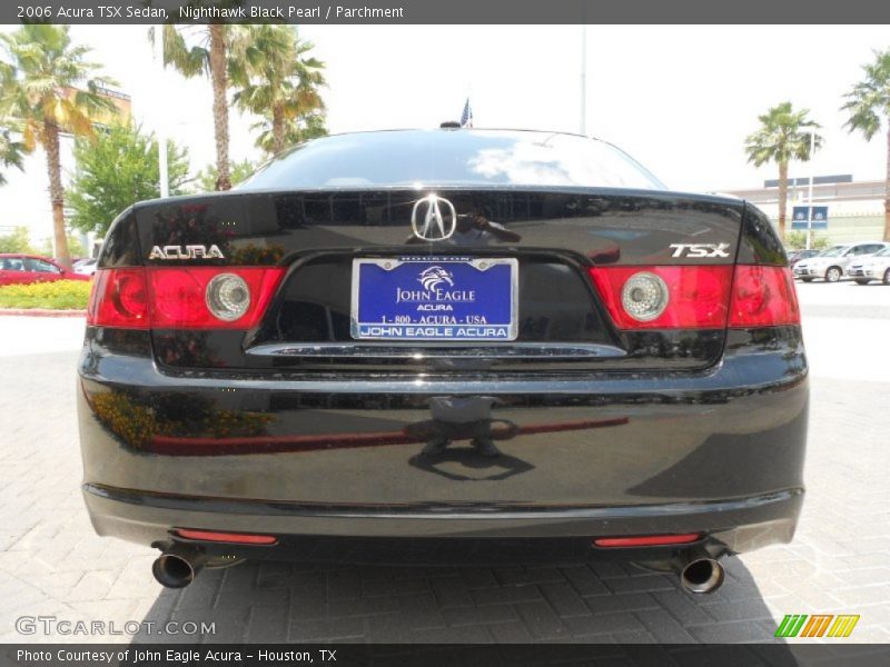 Nighthawk Black Pearl / Parchment 2006 Acura TSX Sedan