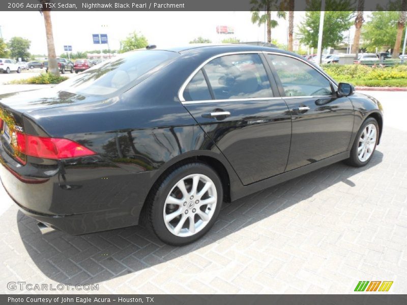 Nighthawk Black Pearl / Parchment 2006 Acura TSX Sedan
