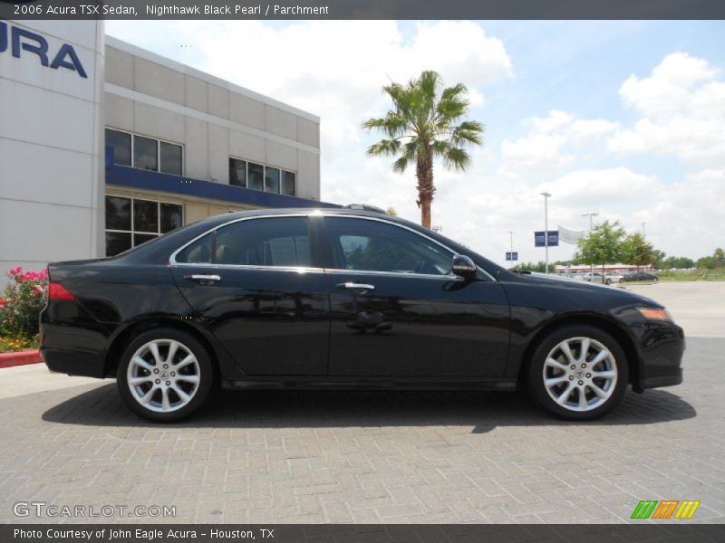 Nighthawk Black Pearl / Parchment 2006 Acura TSX Sedan