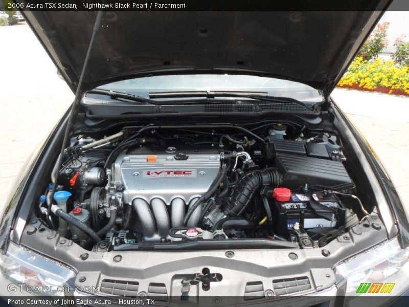 Nighthawk Black Pearl / Parchment 2006 Acura TSX Sedan
