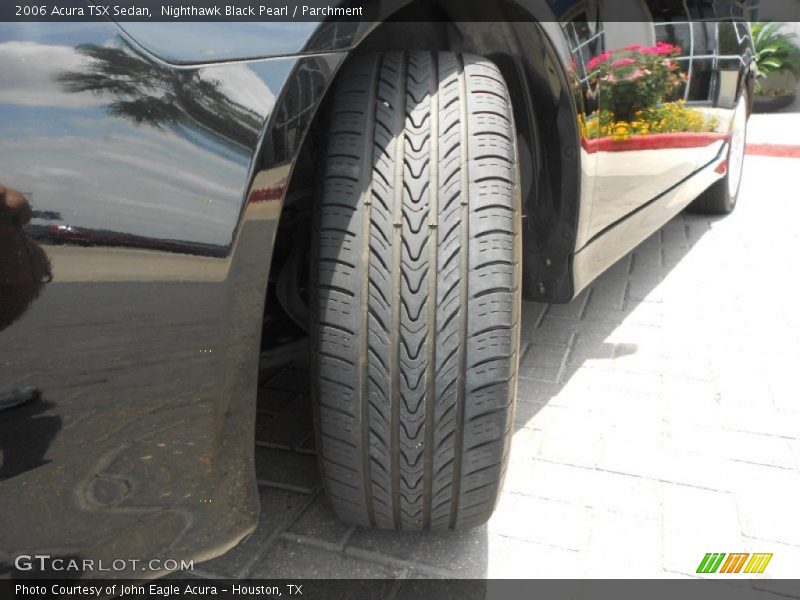 Nighthawk Black Pearl / Parchment 2006 Acura TSX Sedan