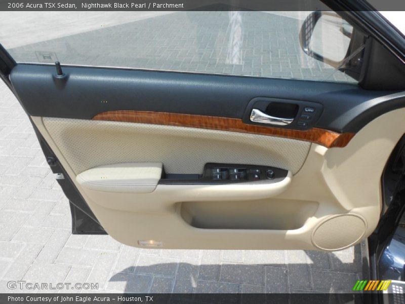 Nighthawk Black Pearl / Parchment 2006 Acura TSX Sedan