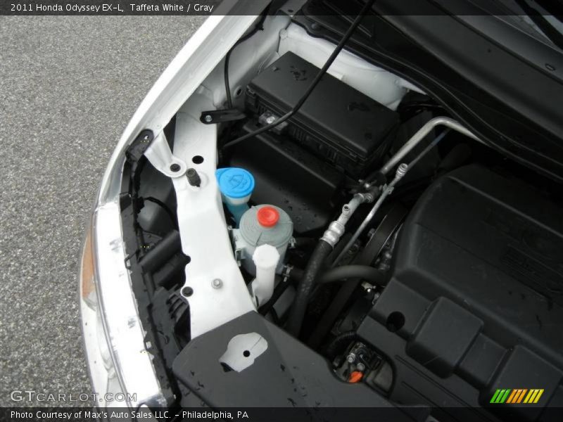 Taffeta White / Gray 2011 Honda Odyssey EX-L