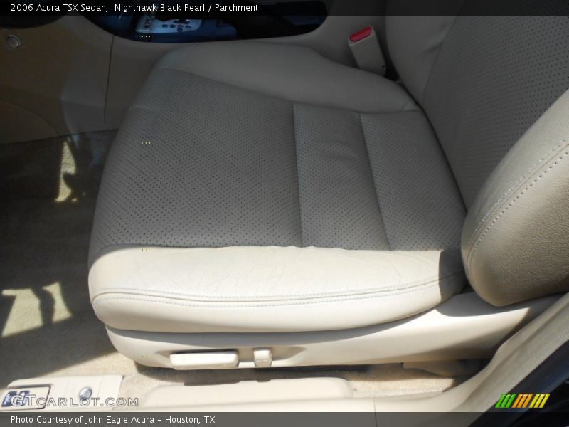 Nighthawk Black Pearl / Parchment 2006 Acura TSX Sedan
