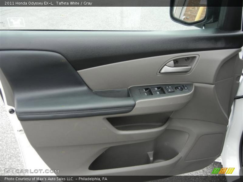 Taffeta White / Gray 2011 Honda Odyssey EX-L