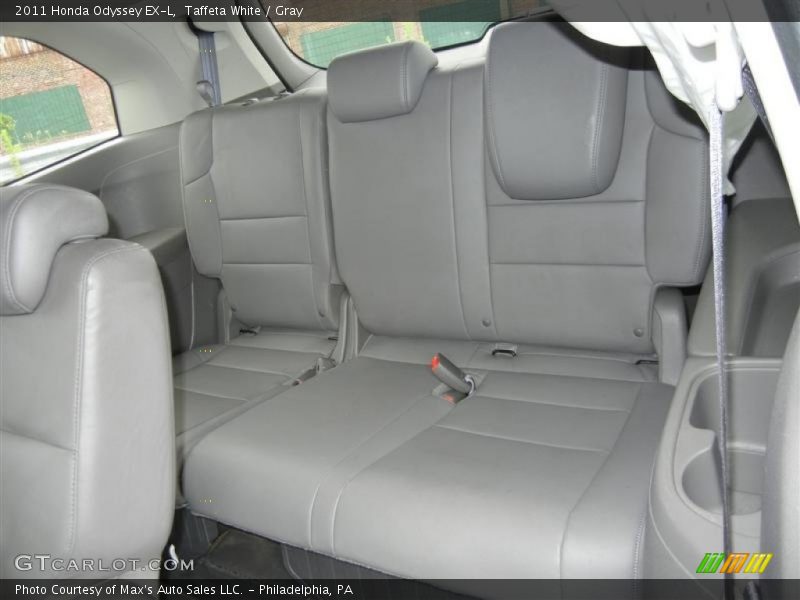 Taffeta White / Gray 2011 Honda Odyssey EX-L
