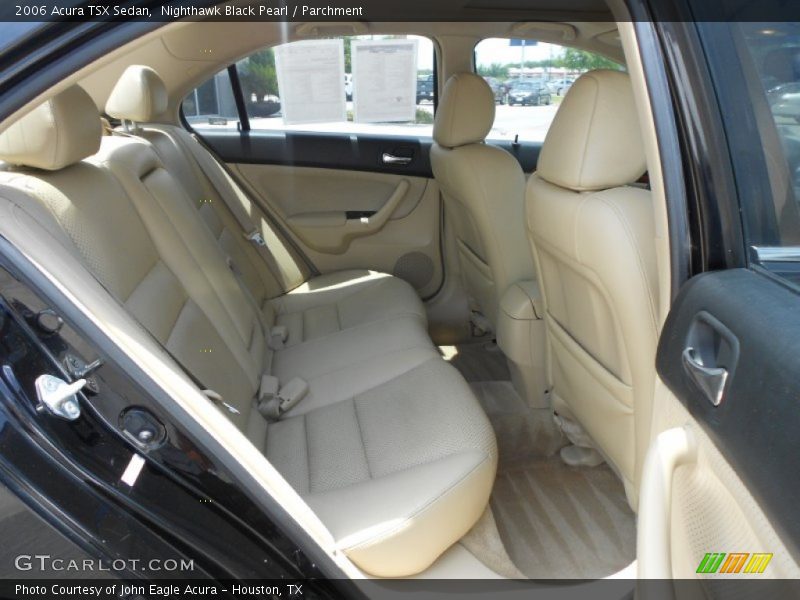Nighthawk Black Pearl / Parchment 2006 Acura TSX Sedan