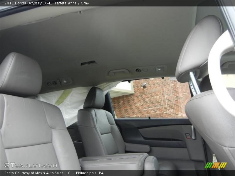 Taffeta White / Gray 2011 Honda Odyssey EX-L