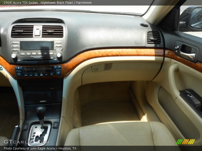 Nighthawk Black Pearl / Parchment 2006 Acura TSX Sedan