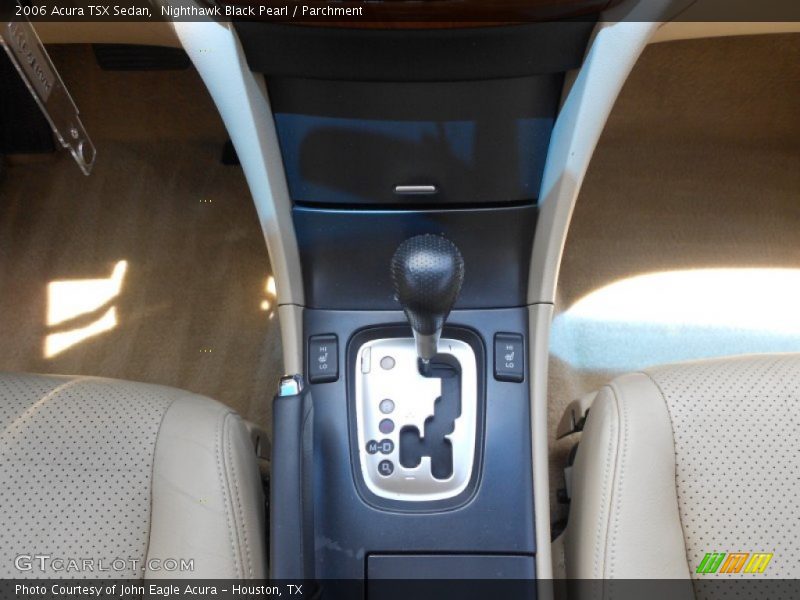 Nighthawk Black Pearl / Parchment 2006 Acura TSX Sedan