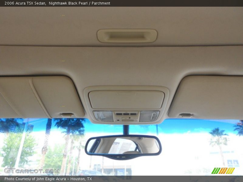 Nighthawk Black Pearl / Parchment 2006 Acura TSX Sedan
