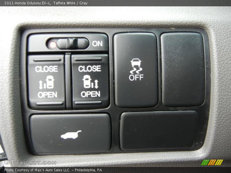 Taffeta White / Gray 2011 Honda Odyssey EX-L