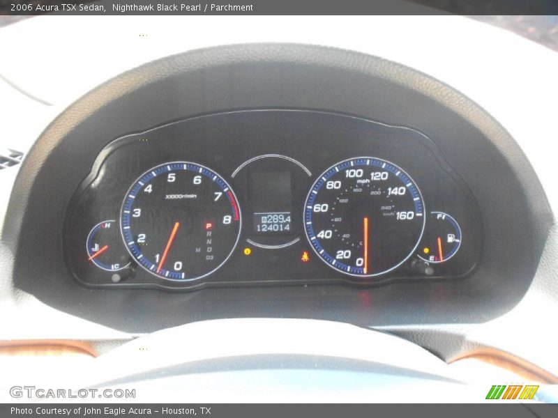 Nighthawk Black Pearl / Parchment 2006 Acura TSX Sedan