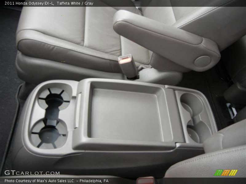 Taffeta White / Gray 2011 Honda Odyssey EX-L