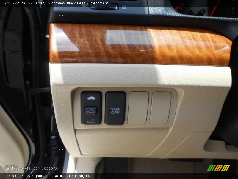 Nighthawk Black Pearl / Parchment 2006 Acura TSX Sedan