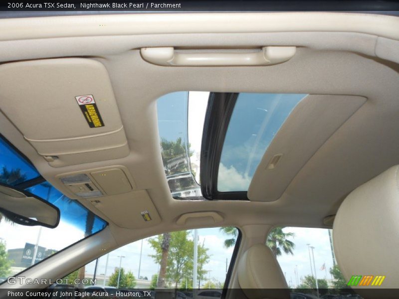 Nighthawk Black Pearl / Parchment 2006 Acura TSX Sedan