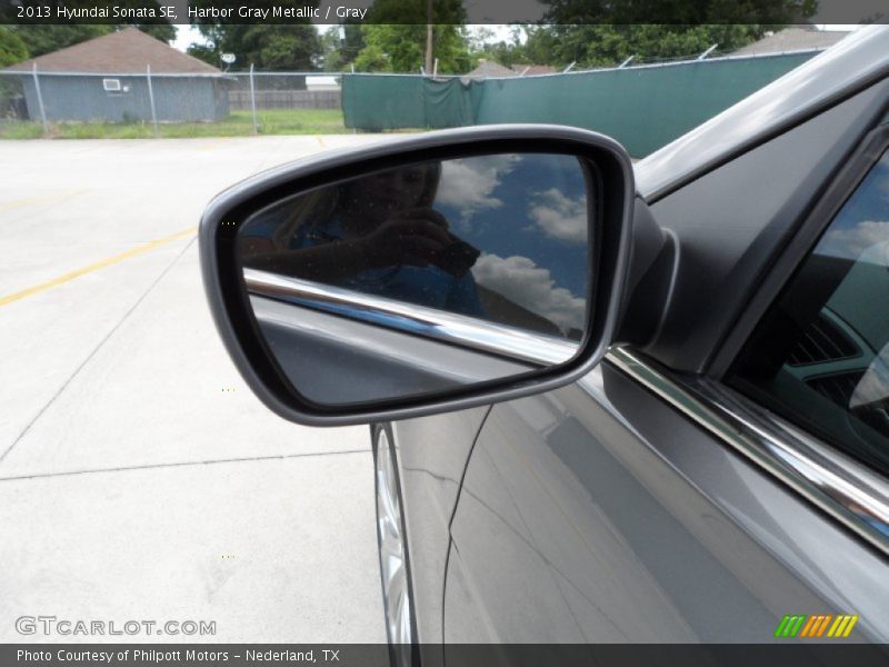 Harbor Gray Metallic / Gray 2013 Hyundai Sonata SE