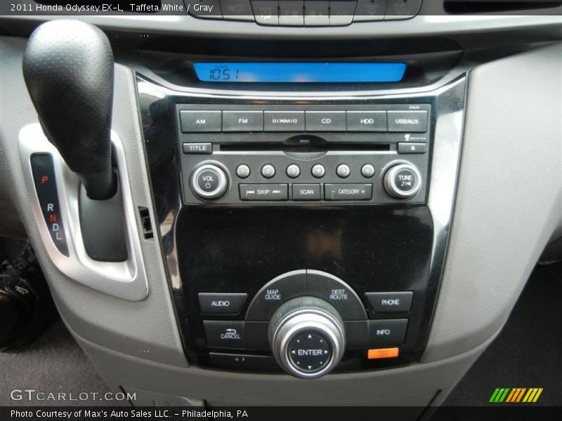 Taffeta White / Gray 2011 Honda Odyssey EX-L