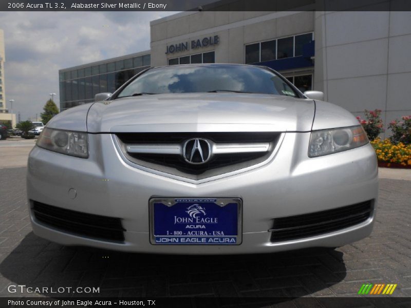 Alabaster Silver Metallic / Ebony 2006 Acura TL 3.2
