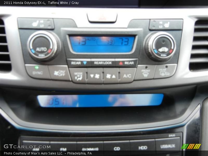 Taffeta White / Gray 2011 Honda Odyssey EX-L