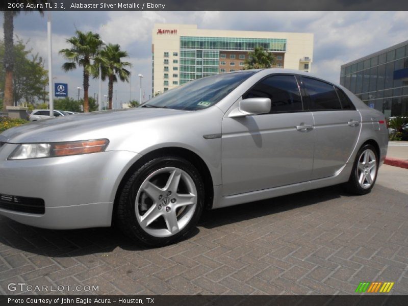 Alabaster Silver Metallic / Ebony 2006 Acura TL 3.2