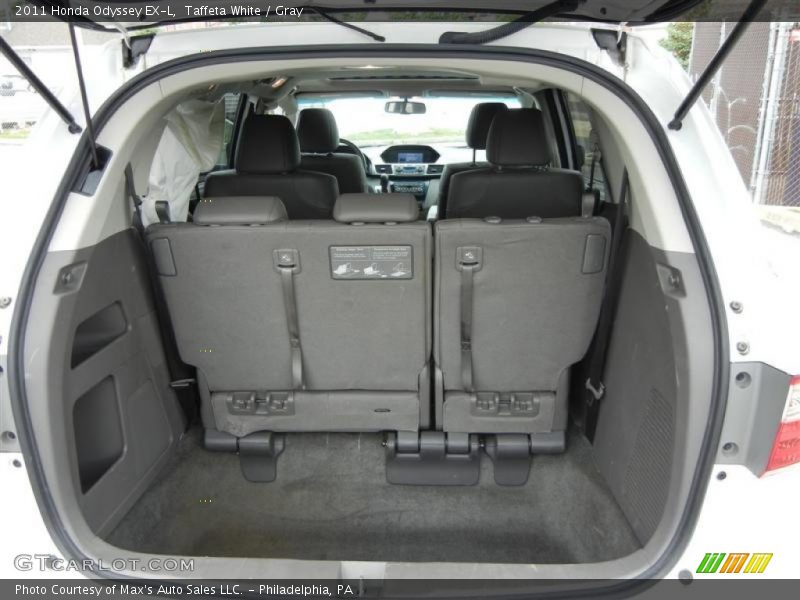 Taffeta White / Gray 2011 Honda Odyssey EX-L