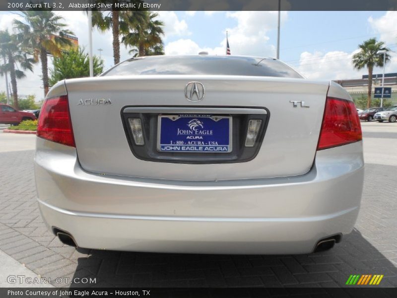 Alabaster Silver Metallic / Ebony 2006 Acura TL 3.2