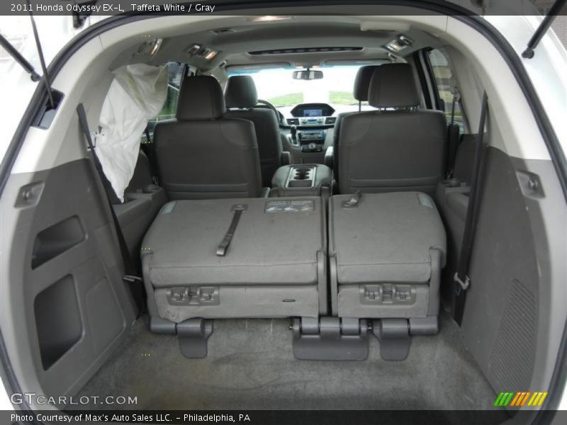 Taffeta White / Gray 2011 Honda Odyssey EX-L