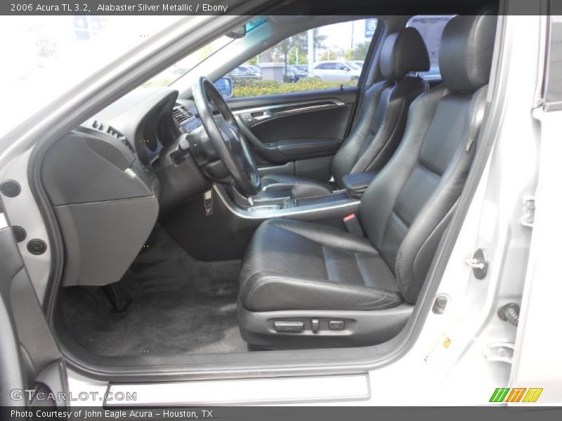 Alabaster Silver Metallic / Ebony 2006 Acura TL 3.2