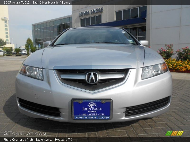 Satin Silver Metallic / Ebony 2005 Acura TL 3.2