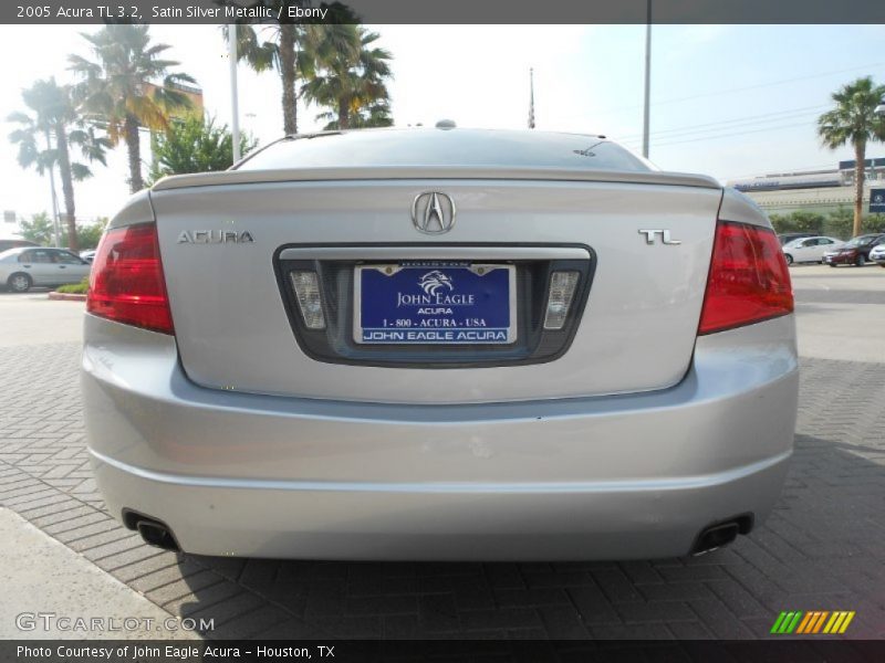 Satin Silver Metallic / Ebony 2005 Acura TL 3.2