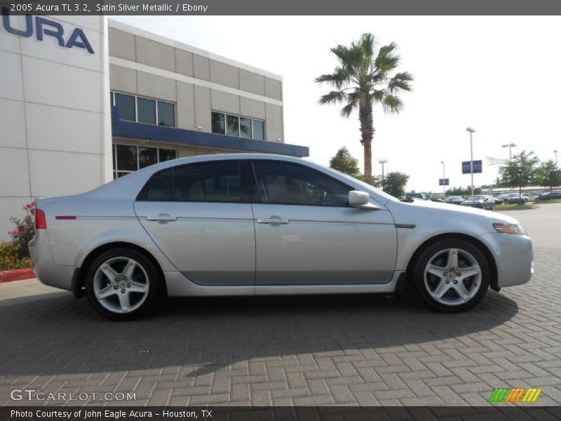 Satin Silver Metallic / Ebony 2005 Acura TL 3.2
