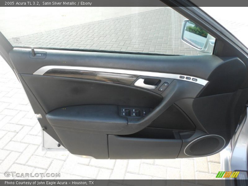 Satin Silver Metallic / Ebony 2005 Acura TL 3.2