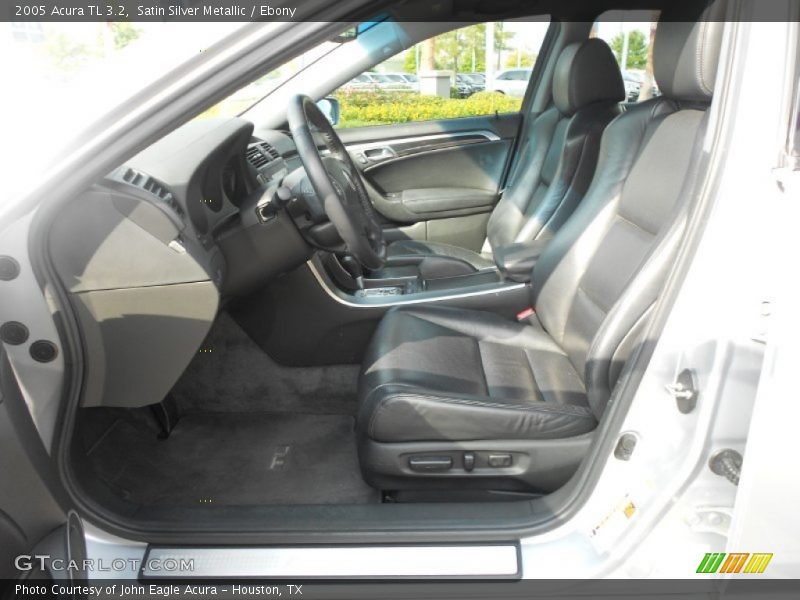 Satin Silver Metallic / Ebony 2005 Acura TL 3.2