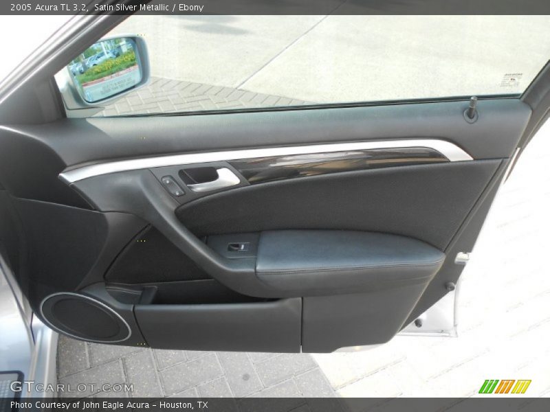 Satin Silver Metallic / Ebony 2005 Acura TL 3.2