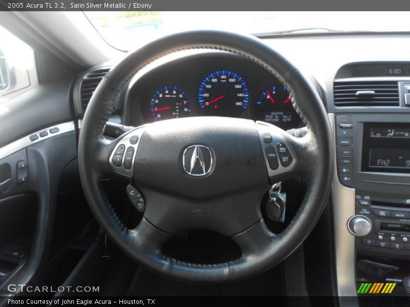 Satin Silver Metallic / Ebony 2005 Acura TL 3.2