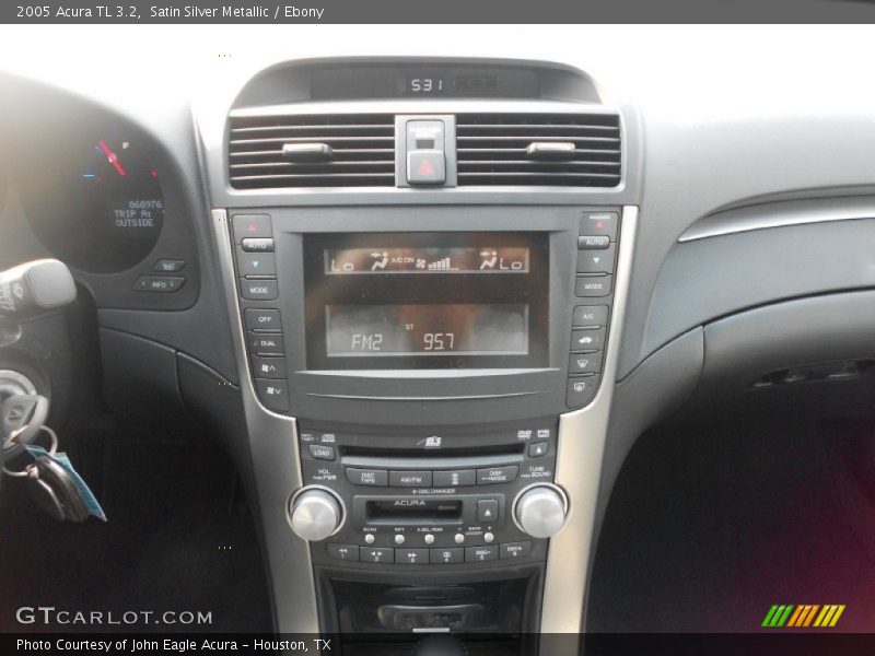Satin Silver Metallic / Ebony 2005 Acura TL 3.2